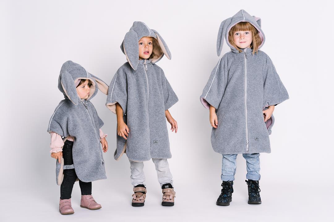 Patulove Poncho Funny Bunny Pink S Patulove Poncho Funny Bunny Pink S