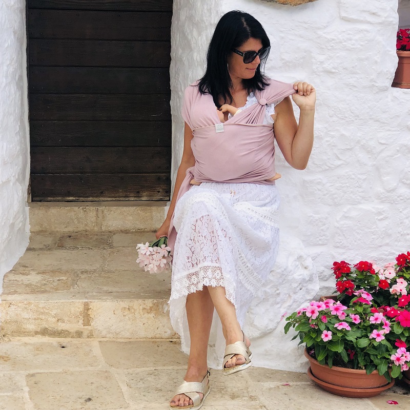 Cocoo me Baby-Nackenrolle & Knopfrolle Azuro Hellblau Cocoo me Baby-Nackenrolle & Knopfrolle Azuro Hellblau