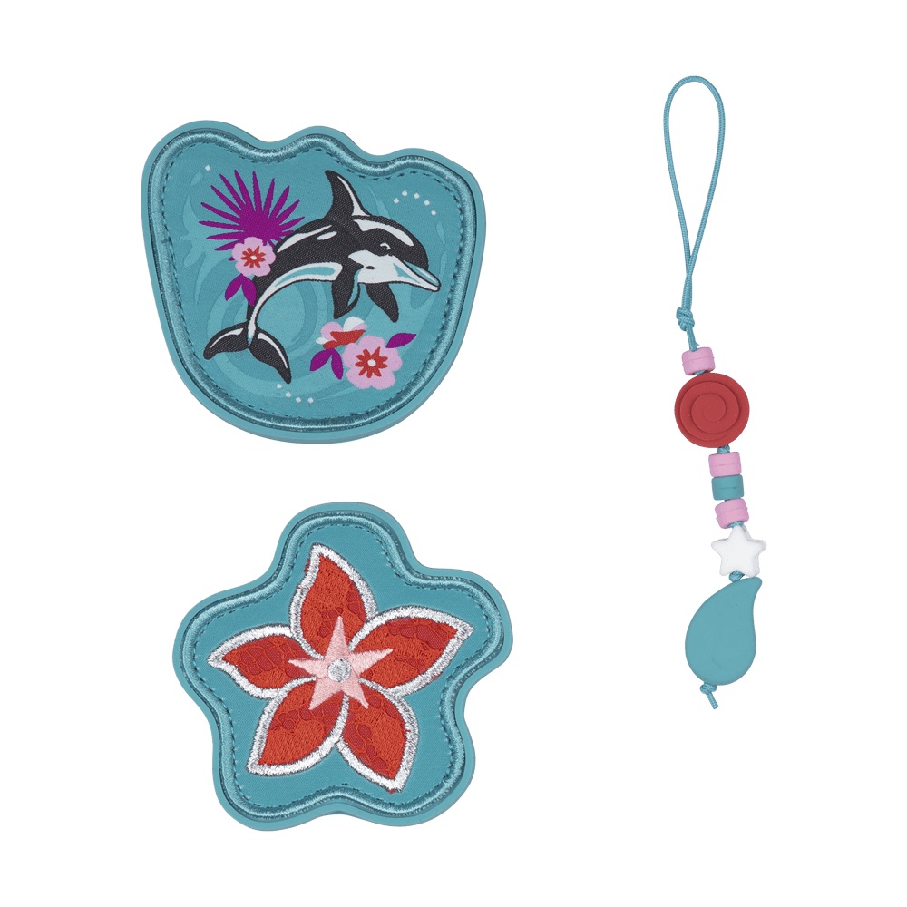 Scout Micro Schulranzen-Set 4-tlg. Safety Light Aloha