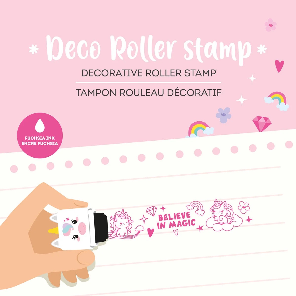 Legami Deko-Rollstempel Unicorn Legami Deko-Rollstempel Unicorn