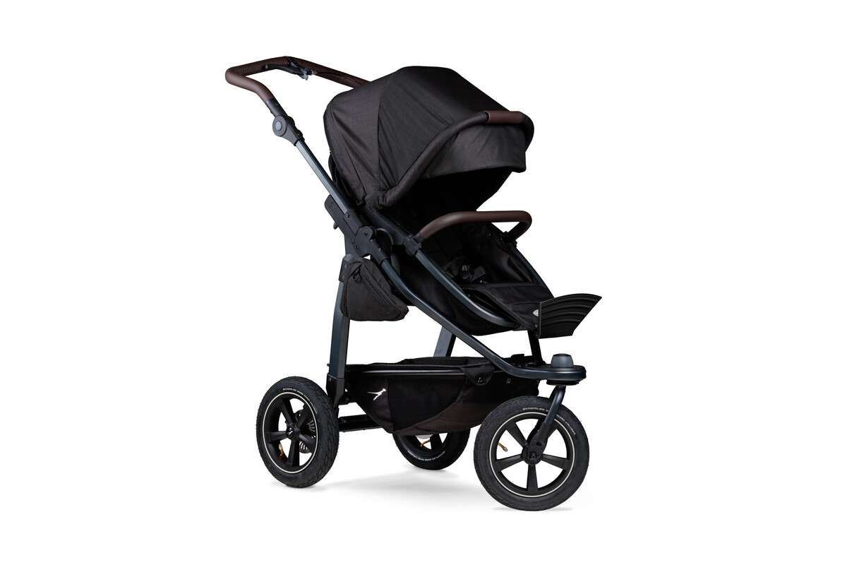 tfk mono3 - Kombi Kinderwagen mit Luftrad-Set schwarz tfk mono3 - Kombi Kinderwagen mit Luftrad-Set schwarz