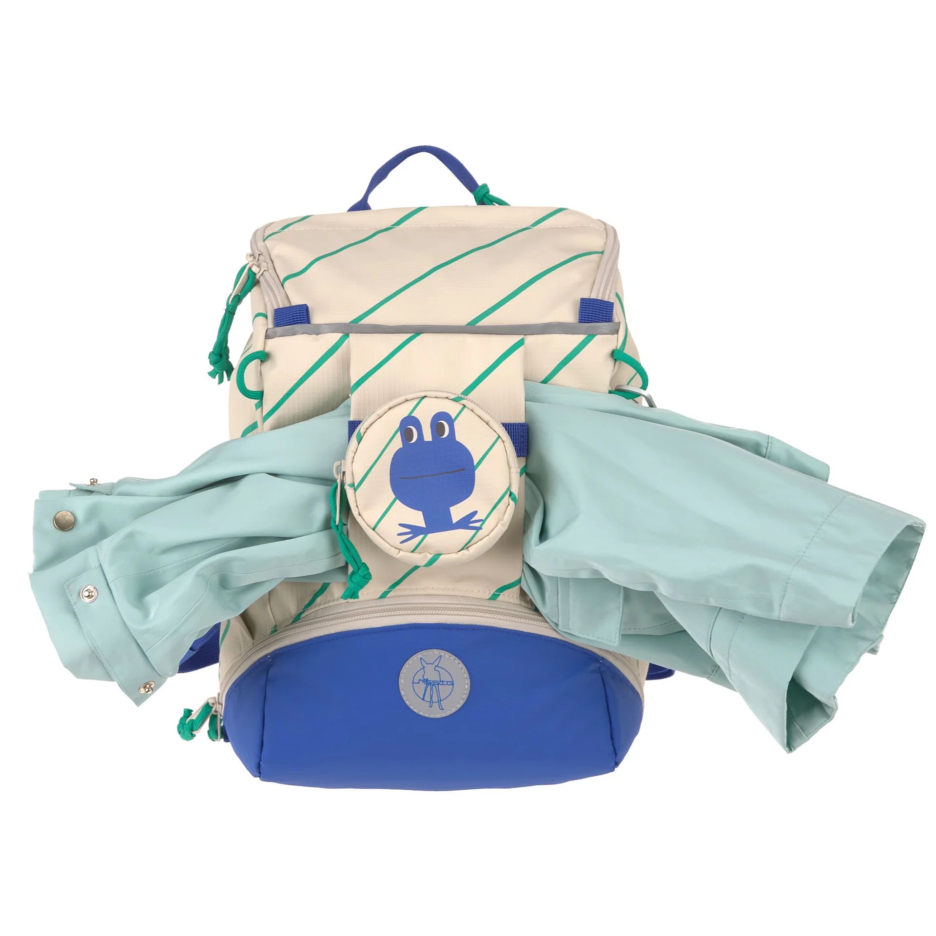 Lässig Wanderrucksack Kinder 10 L - Happy Trails Frog