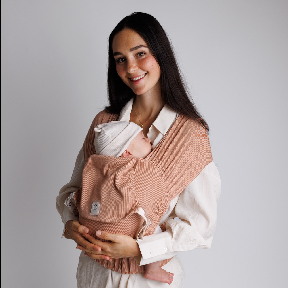 cocoo·me® Helium Babytrage Wrapconversion (50 - 98 cm / 12 Kilo) Terracotta