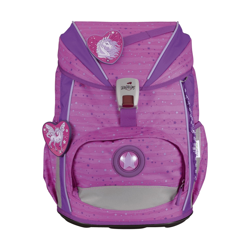 Der Die Das Schulranzen-Set Ergoflex Light 2025/2026 5 tlg. Purple Unicorn Der Die Das Schulranzen-Set Ergoflex Light 2025/2026 5 tlg. Purple Unicorn