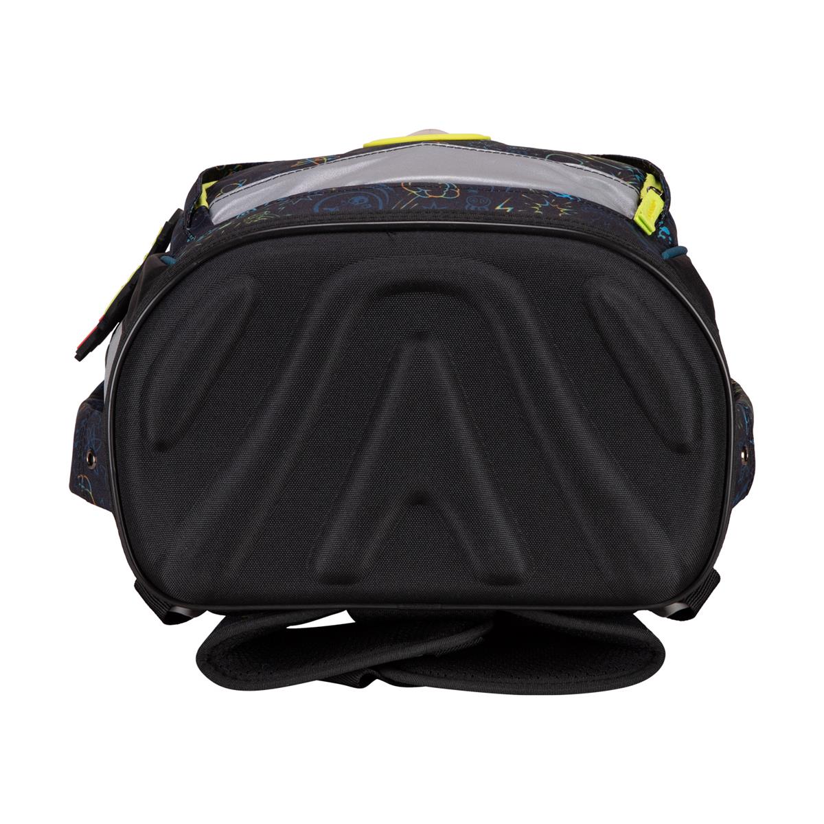 Der Die Das Schulranzen-Set Ergoflex 2025 5 tlg. LED Crazy