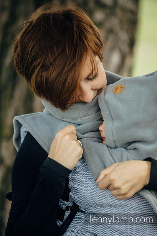 LennyLamb Trageschal für zwei Grey (fleece)