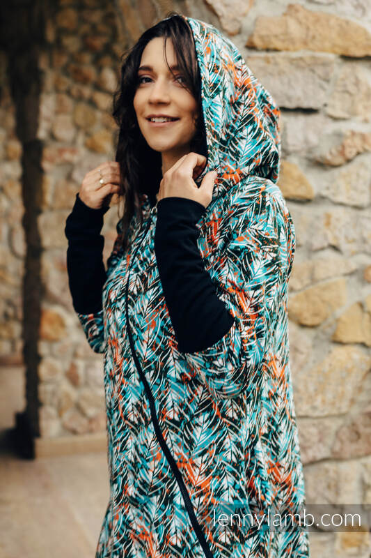 LennyLamb asymmetrische Tragepulli Gr. M Tropical Garden