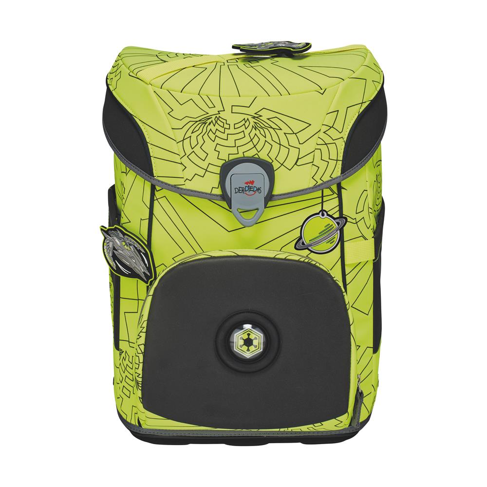 Der Die Das Schulranzen-Set Ergoflex Easy Superflash Neon Fighter Der Die Das Schulranzen-Set Ergoflex Easy Superflash Neon Fighter