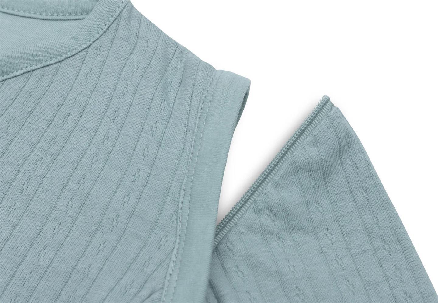 Jollein Schlafsack mit abnehmbaren Ärmeln 90cm Ajour Sea Green