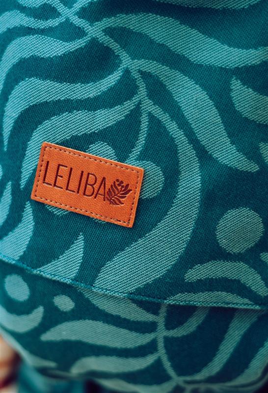 LELIBA Tai Babytrage mit Polster Leaf Bungi Coralie