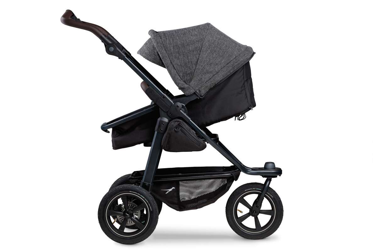tfk mono3 - Kombi Kinderwagen mit Luftrad-Set premium anthrazit