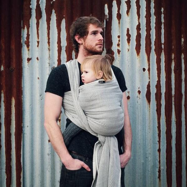 Didymos Tragetuch Lisca grigio (Natur - Silbergrau - Anthrazit) Gr. 6 Didymos Tragetuch Lisca grigio (Natur - Silbergrau - Anthrazit) Gr. 6