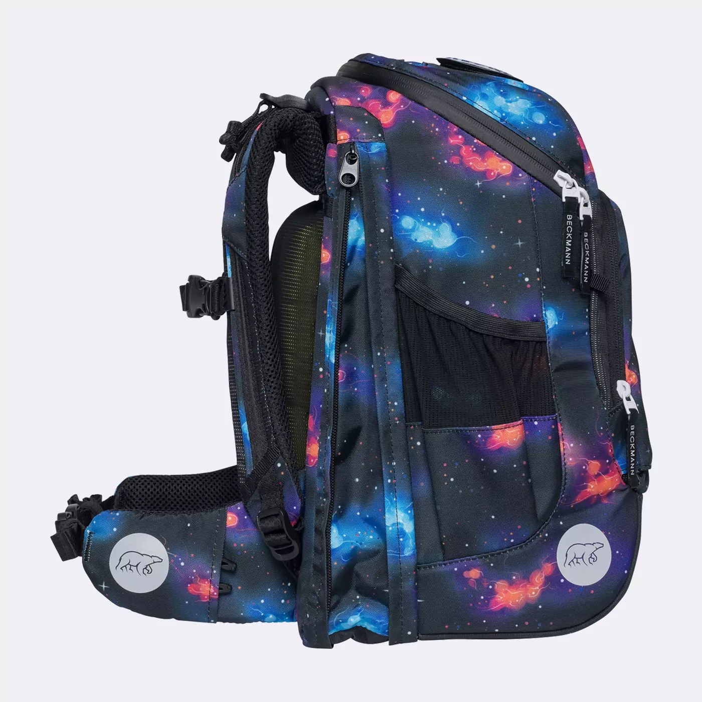 Beckmann Schulrucksack-Set Active Air FLX 6-teilig Ninja Elements