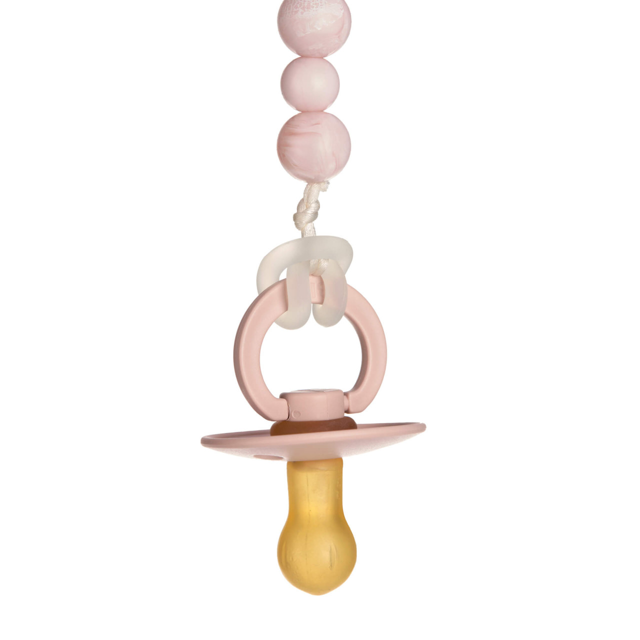 Lässig Schnullerkette - Little Chums Maus Rosa