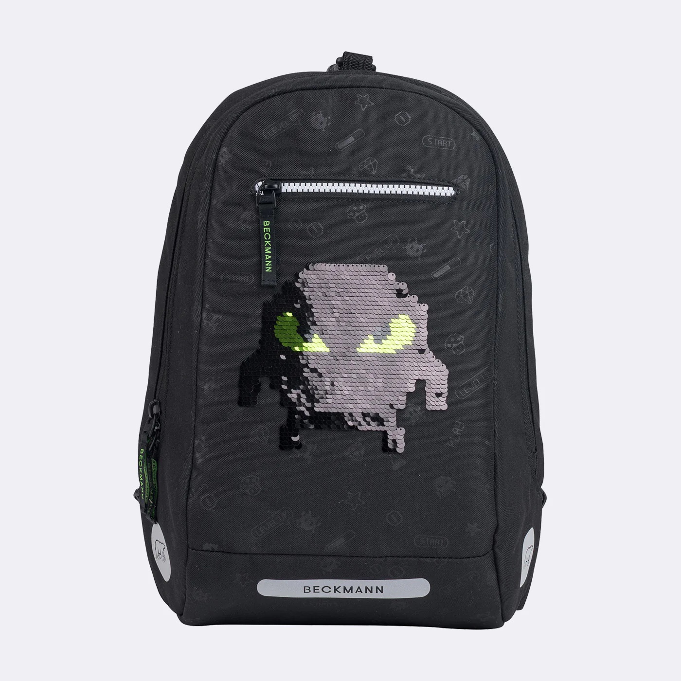 Beckmann Schulrucksack-Set Active Air FLX 6-teilig Pixel