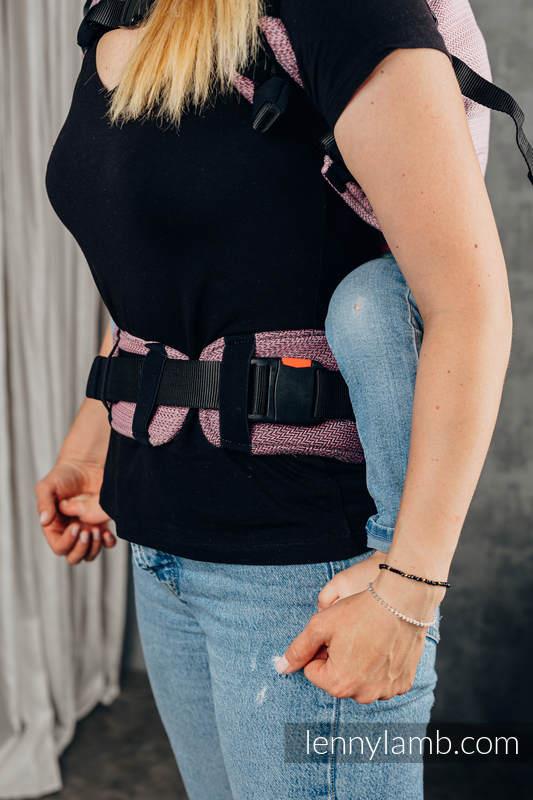 Lenny Lamb Preschool Little Herringbone Ombre Pink