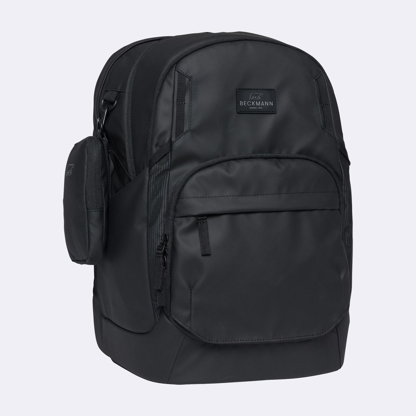 Beckmann Sport Air Schulrucksack Black Coated Beckmann Sport Air Schulrucksack Black Coated