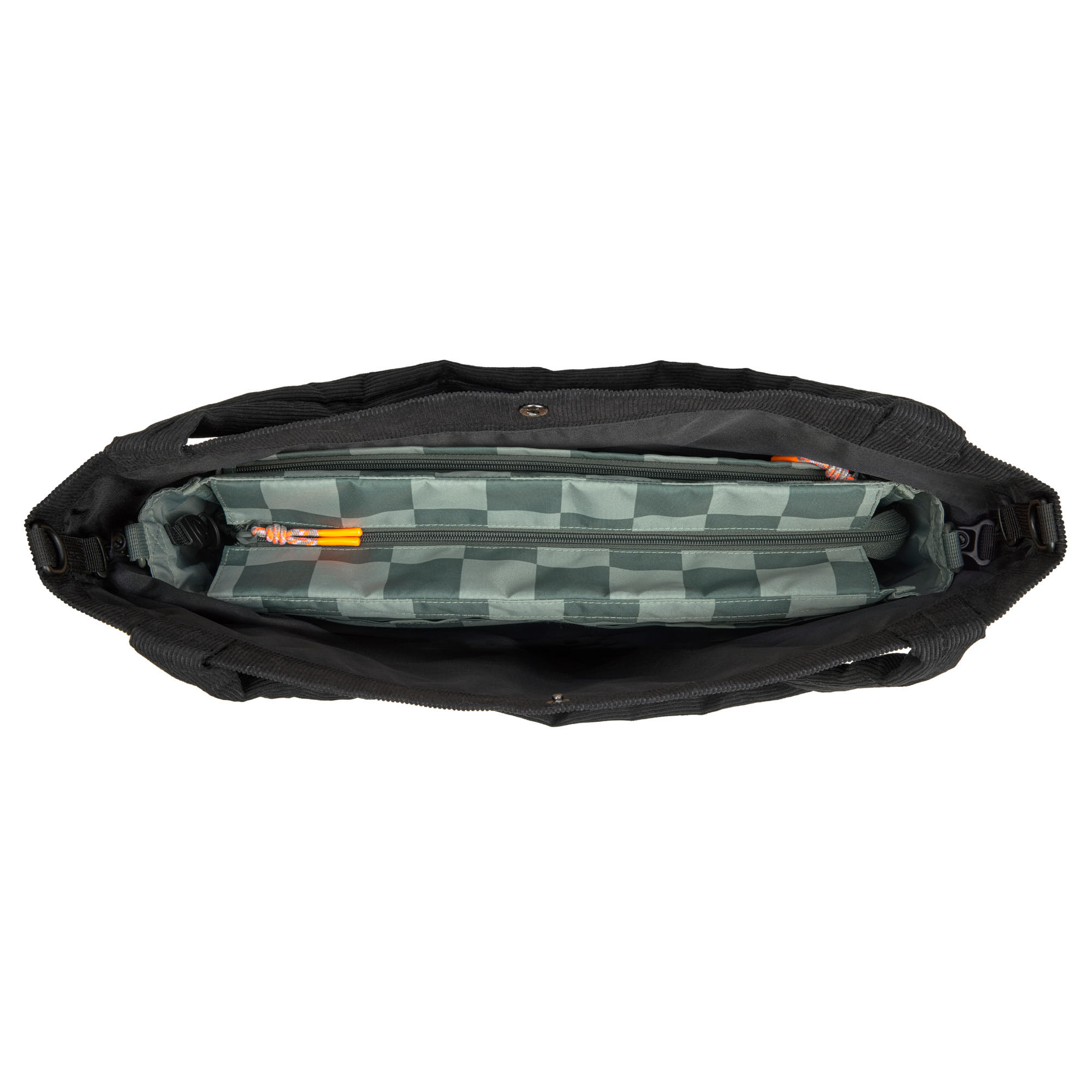 Lässig MIX Wickeltasche Shopper Cord Schwarz