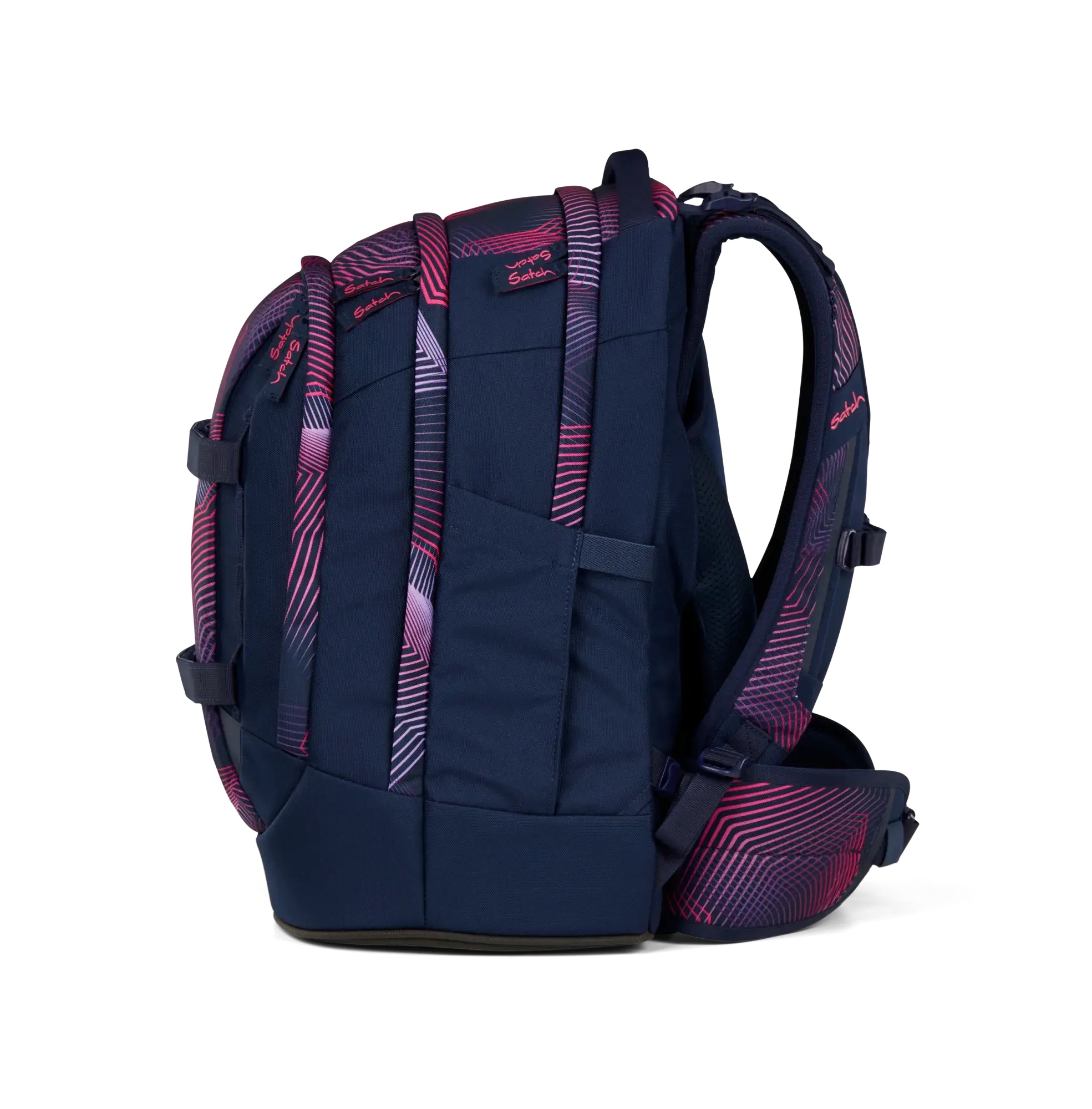 satch Pack Schulrucksack 2025 Seismic Pink