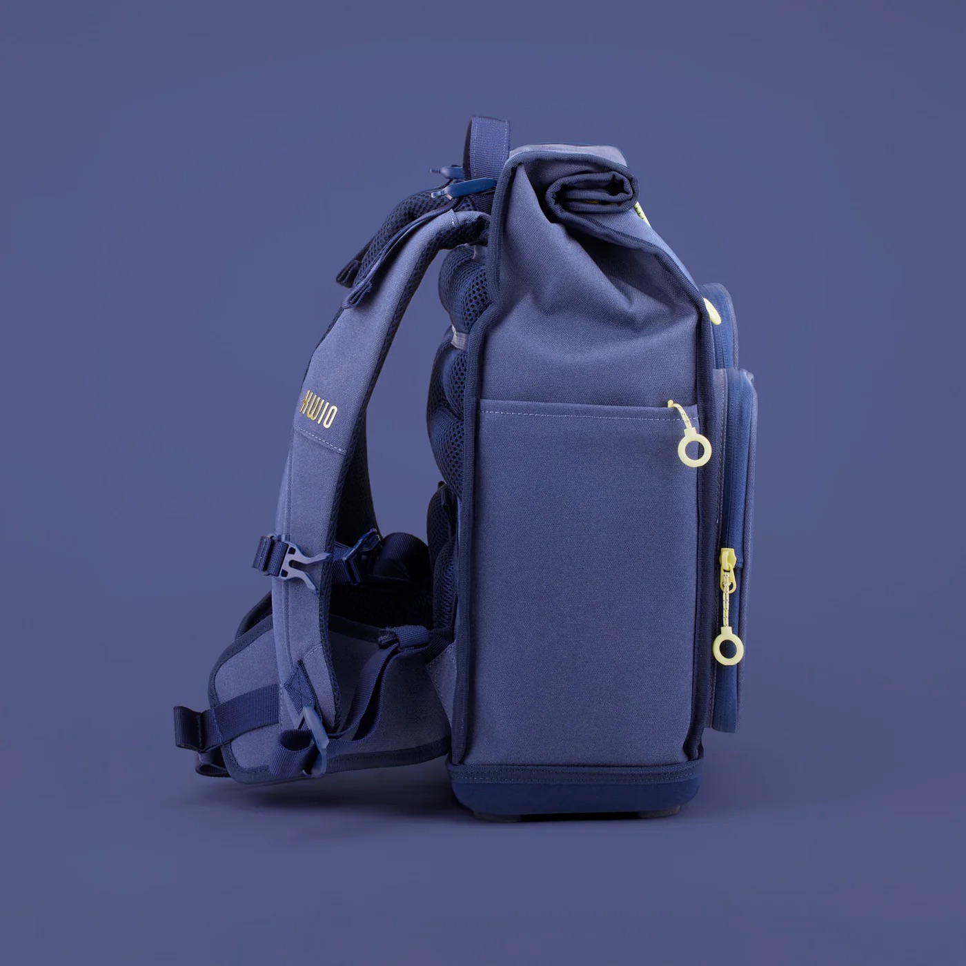 Kwio BAGG Schulranzen-Set Polar