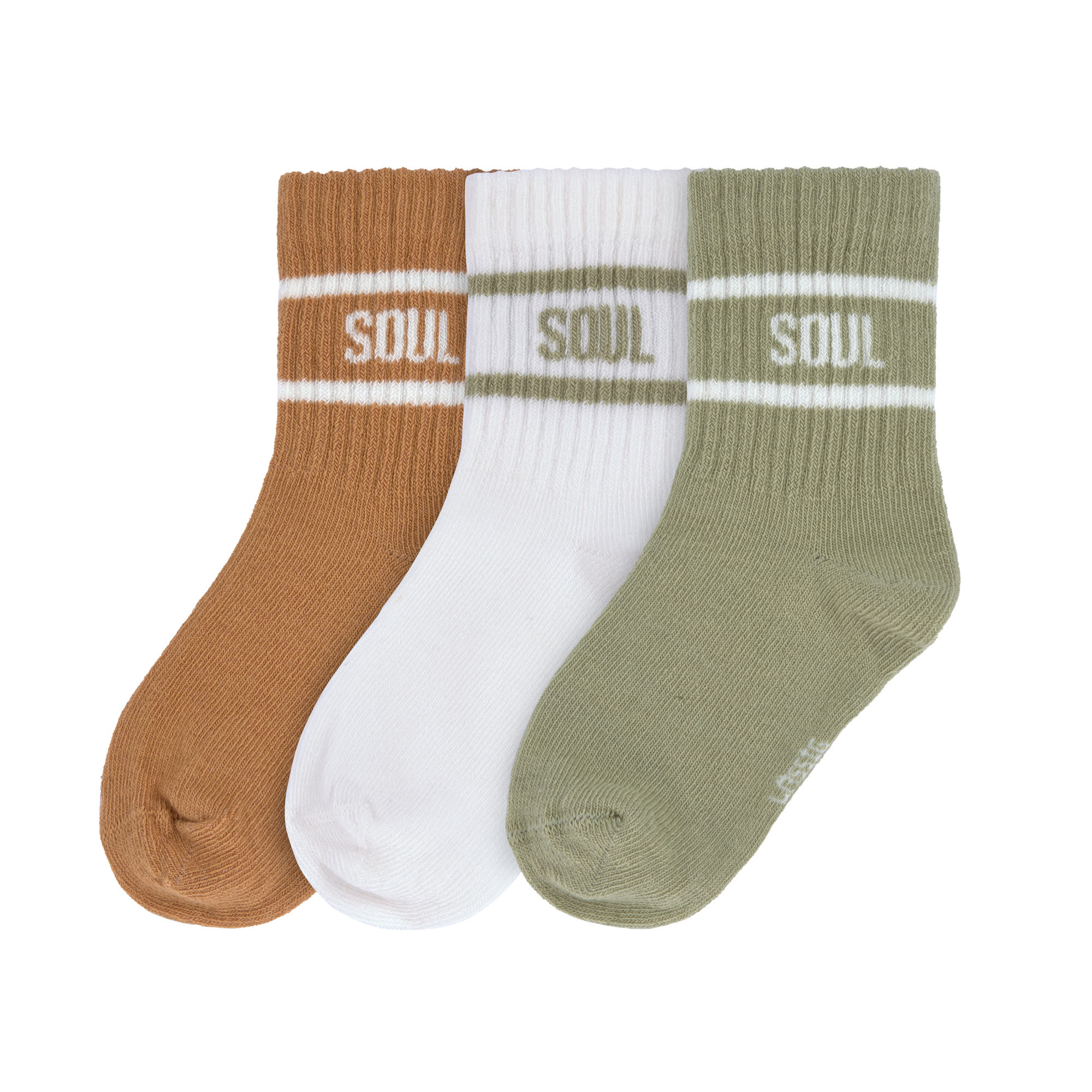 Lässig Tennis Socks 3er Set 19-22 caramel/light/khaki