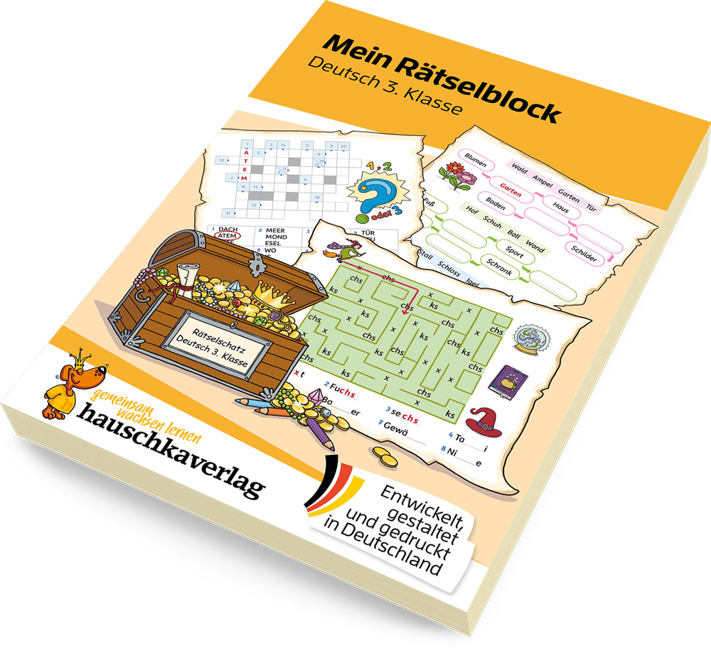 Hauschka Mein Rätselblock Deutsch Klasse 3