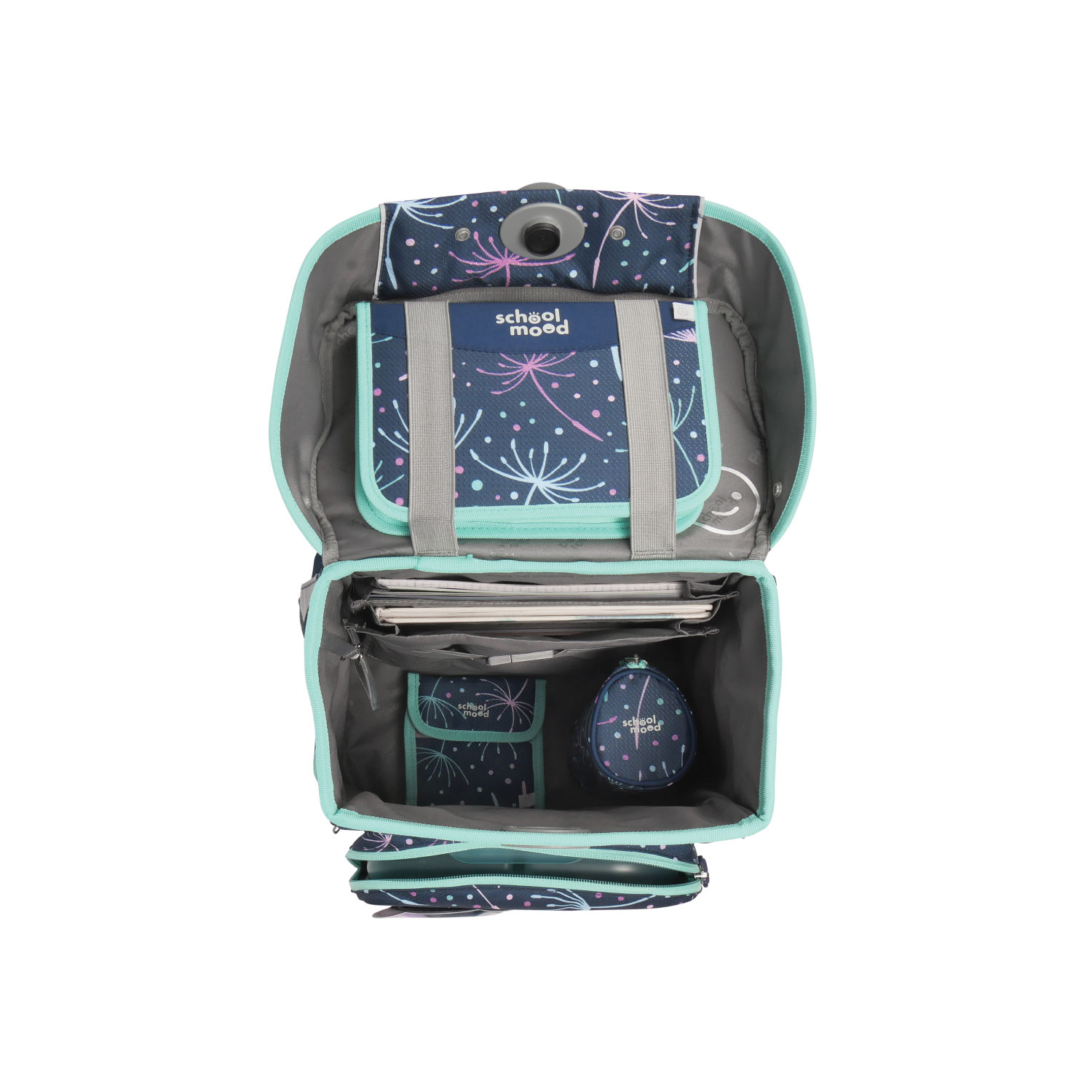 School-Mood Champion Pro 7-tlg. Schulranzenset 2025 Lina (Kätzchen)