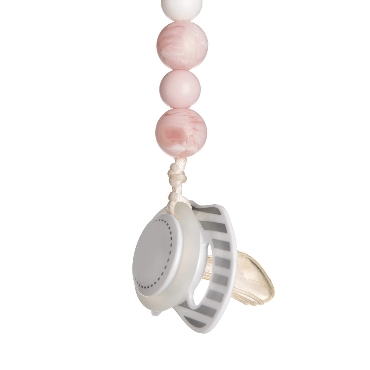 Lässig Schnullerkette - Little Chums Maus Rosa