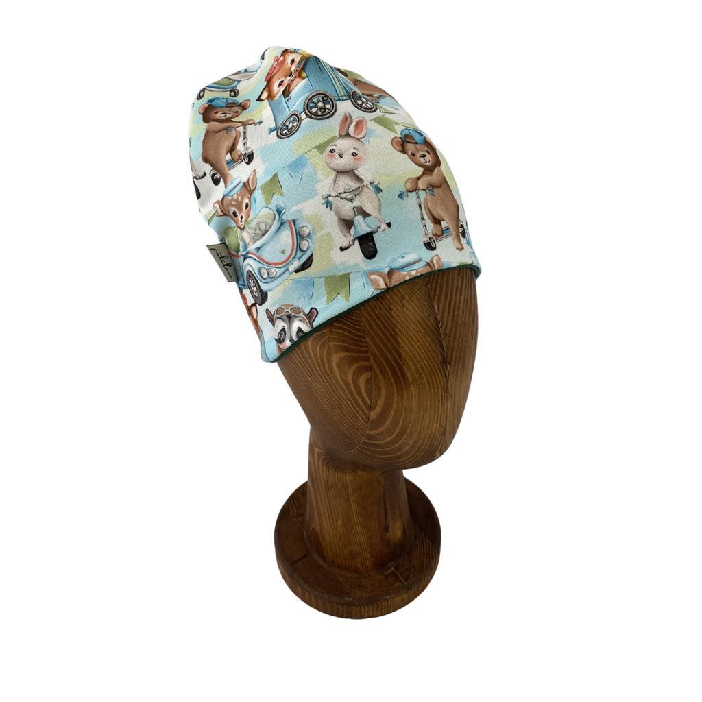 Patulove Mütze Gr. L Waldtiere