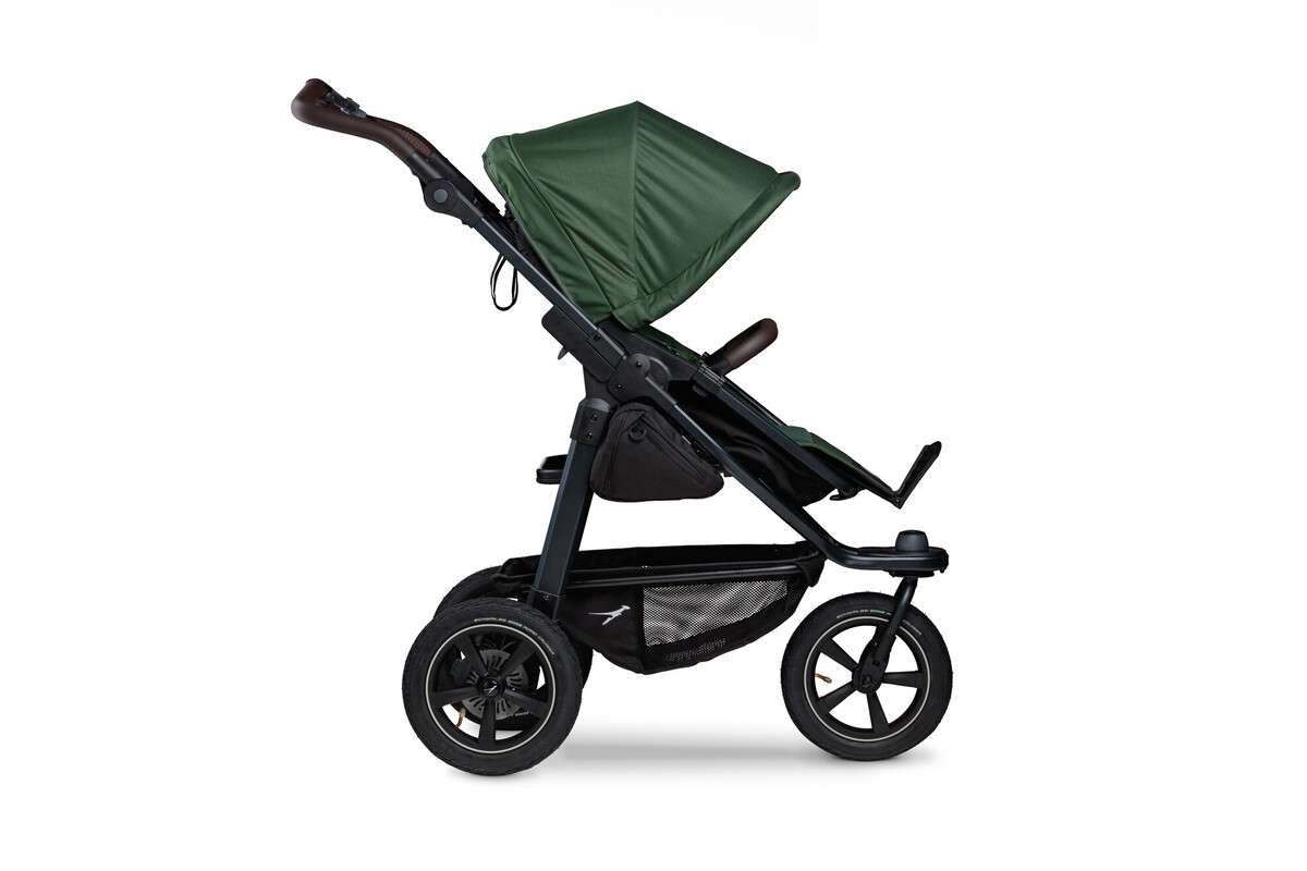 tfk mono2 - Kombi Kinderwagen mit Luftkammerrad-Set olive