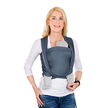 Hoppediz Tragetuch Hamburg Stone Gr. 6 Hoppediz Tragetuch Hamburg Stone Gr. 6