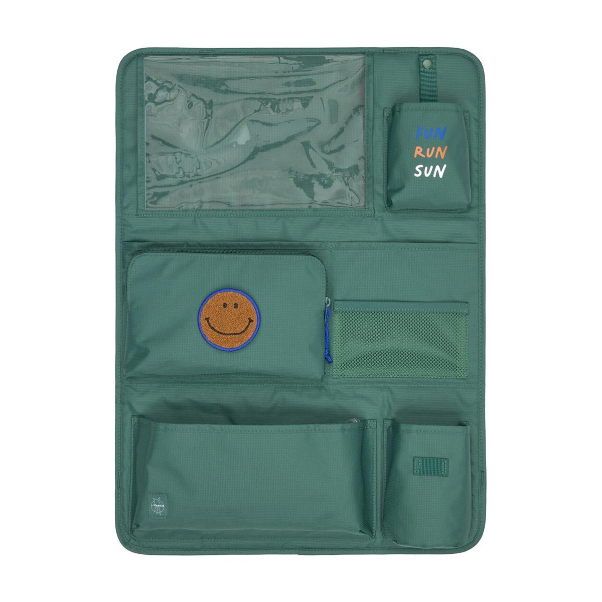 LA¨SSIG_Autoru¨cksitz_Organizer_Little_Gang_darkgreen_12040115009_1.jpeg Lässig Auto Organizer Kinder - Little Gang dark green