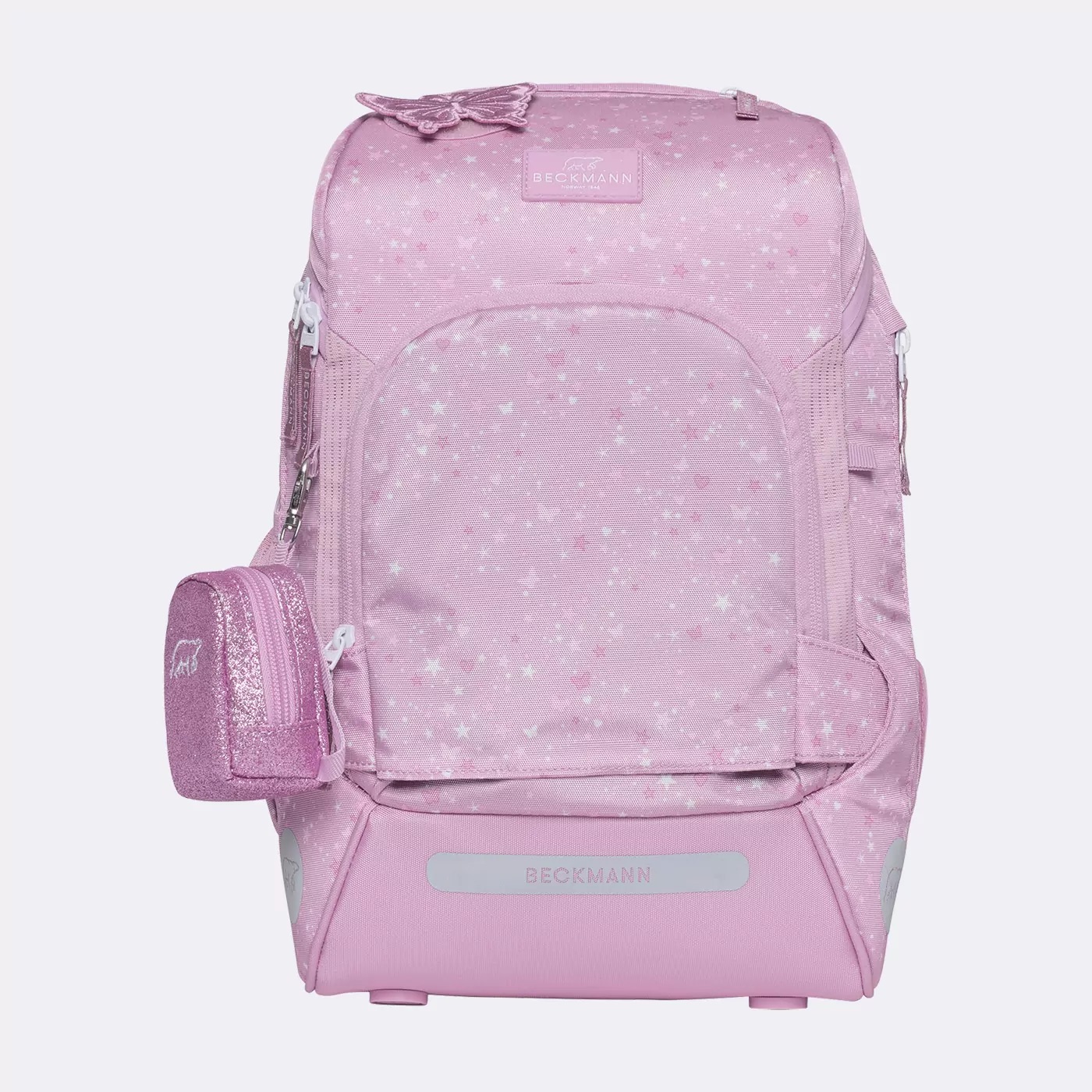 Beckmann Schulrucksack-Set Active Air FLX 6-teilig Rosie Beckmann Schulrucksack-Set Active Air FLX 6-teilig Rosie