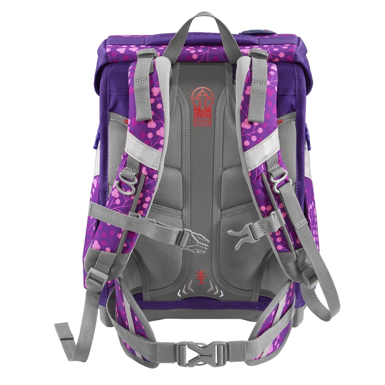 Step by Step Space Schulranzen-Set 5-tlg. Shine Butterfly Night Ina