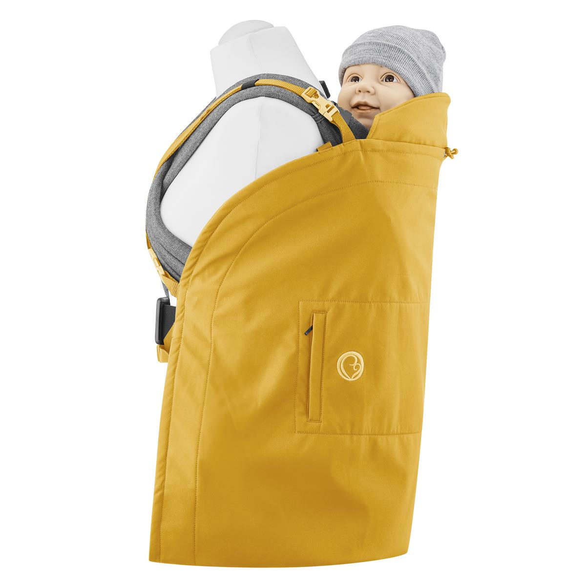 softshell-tragecover-allrounder-senf~2.jpeg mamalila Softshell-Tragecover Allrounder Senf