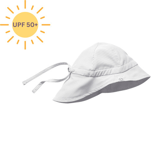 mamalila UV-Hut Shade grau-gestreift