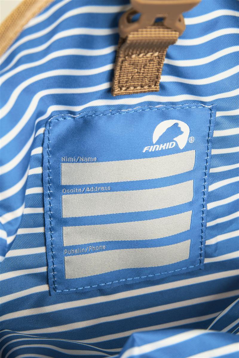 Finkid REPPU Kinder Outdoor Rucksack navy/red