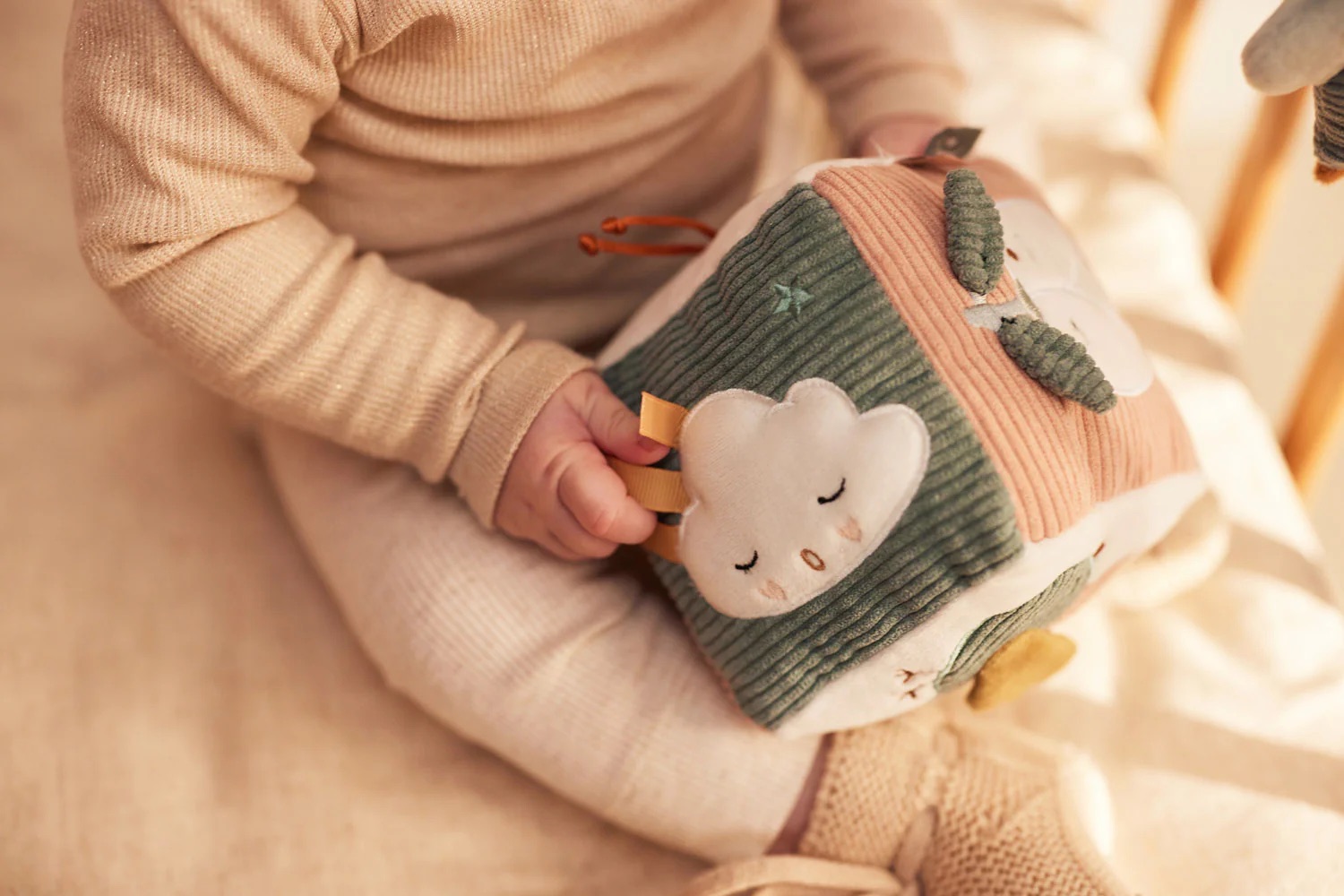 Jollein Aktivitäten-Würfel Lovely Birds