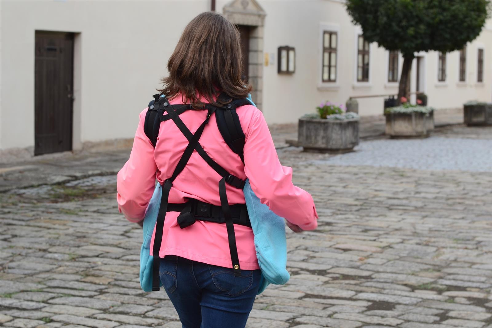 KiBi Fleece Tragecover Aqua