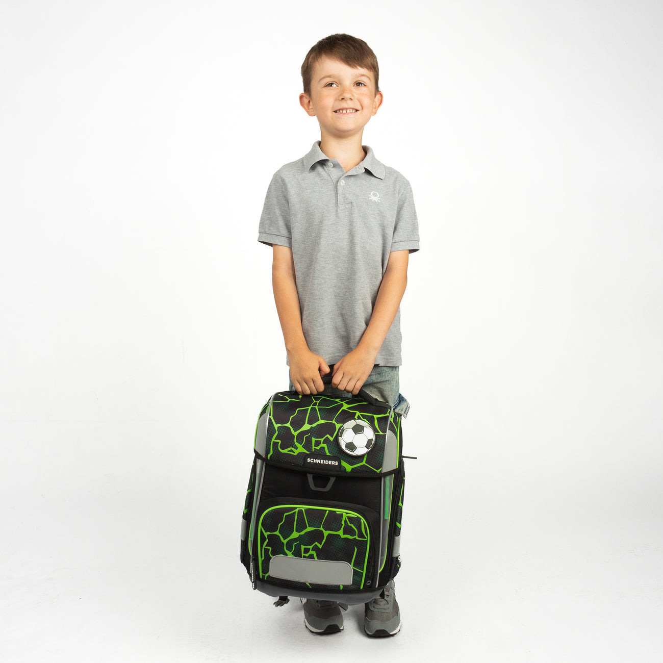 Schneiders Ergolite Schulranzen-Set 9-tlg. Crash