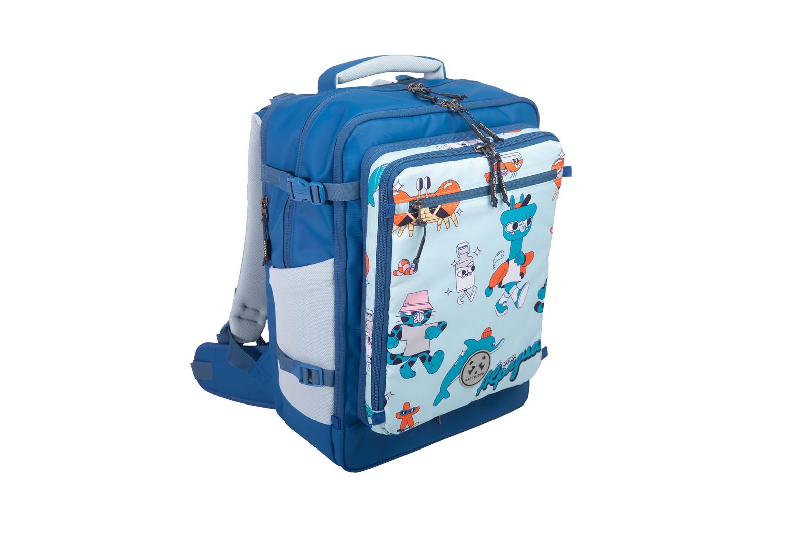 Kattbjörn Classic Schulrucksack Viva Alpagua