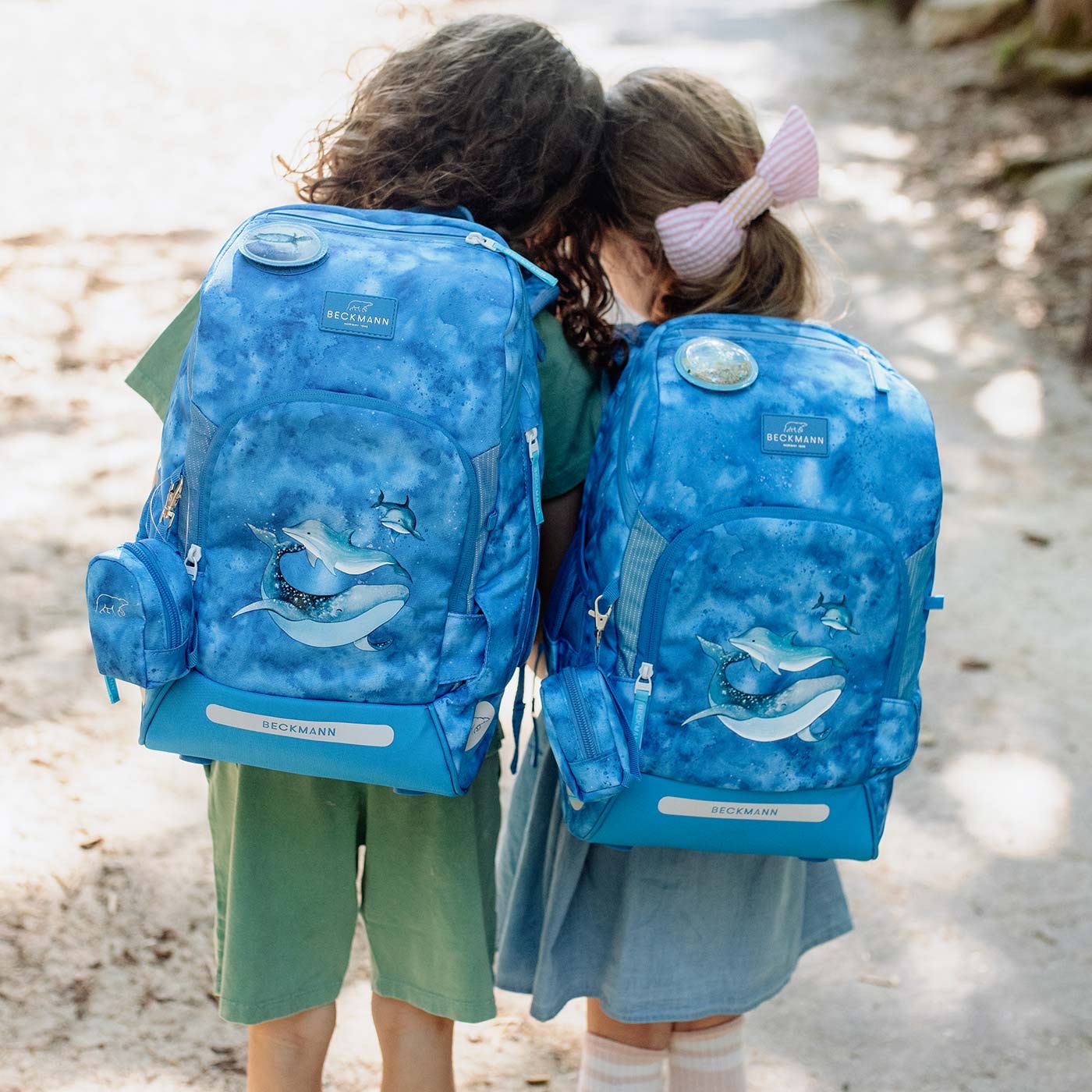 Beckmann Schulrucksack-Set Active Air FLX 6-teilig Ocean