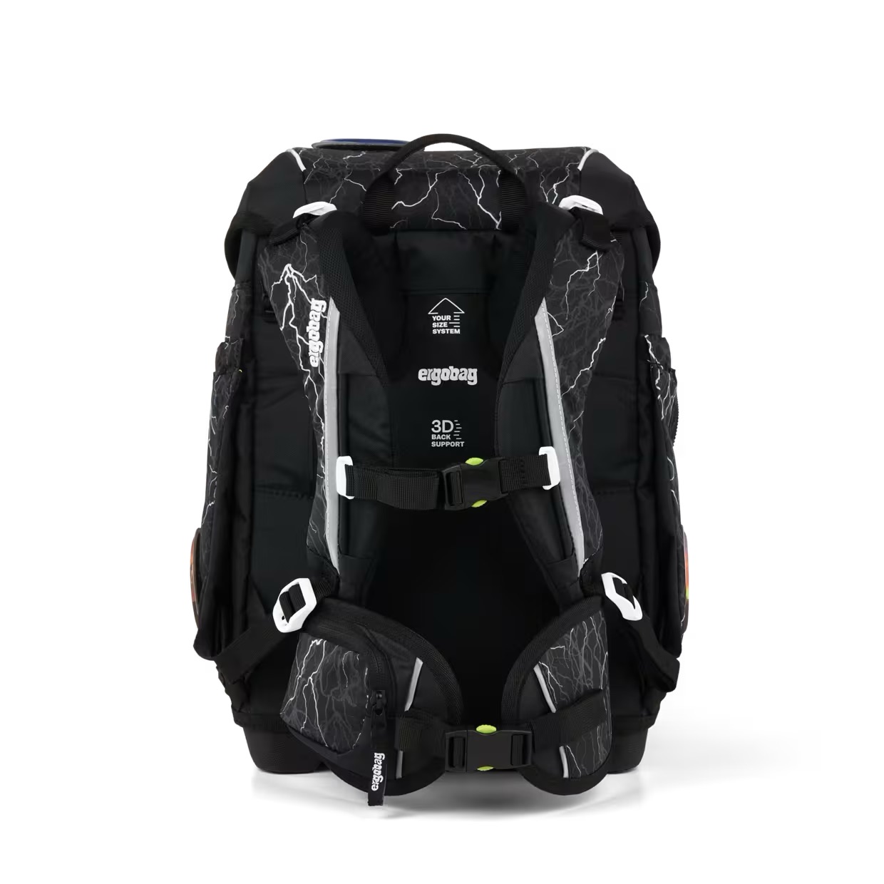 ergobag Schulranzen-Set cubo 2026 Super ReflektBär