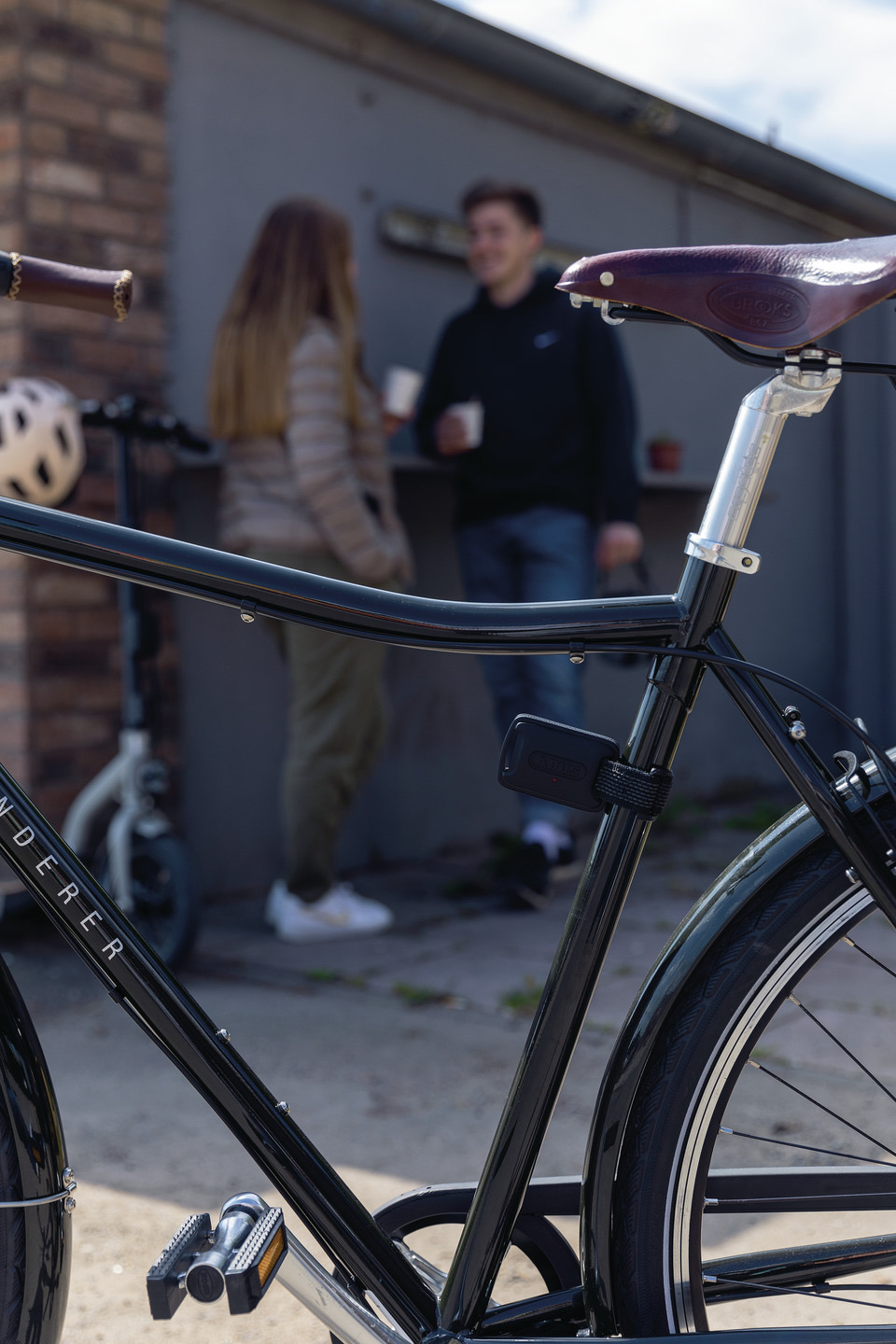 ABUS - Alarmbox 2.0 Schwarz Stahlkabel ACL 12/100