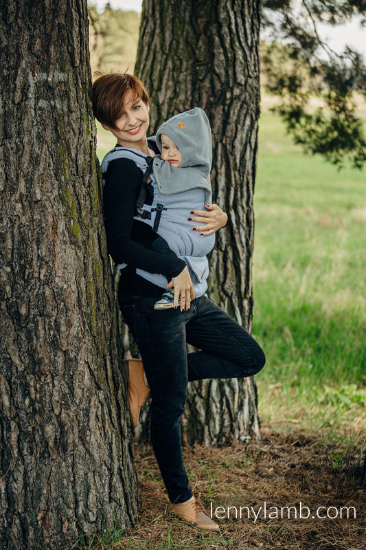 LennyLamb Trageschal für zwei Grey (fleece)