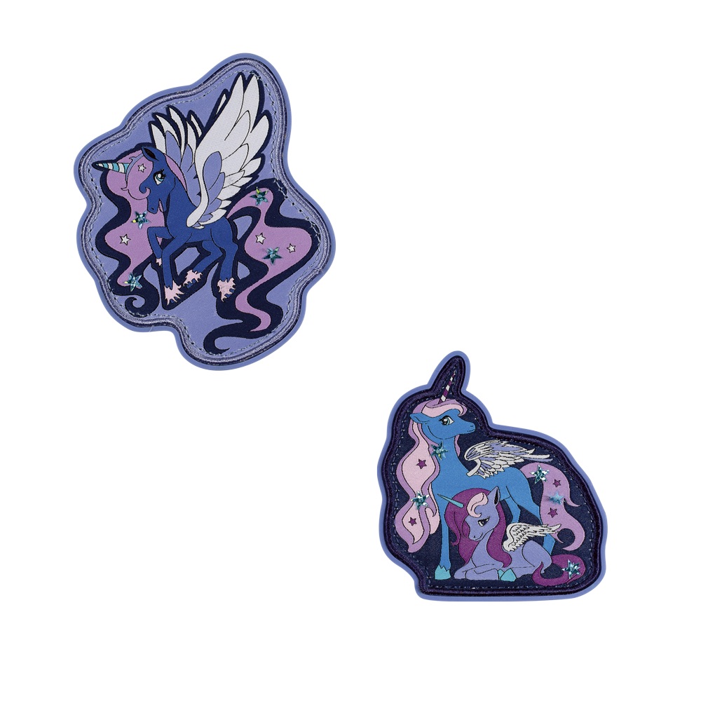 Der Die Das Wechselbuttons für Schulranzen Pretty Unicorn Luna