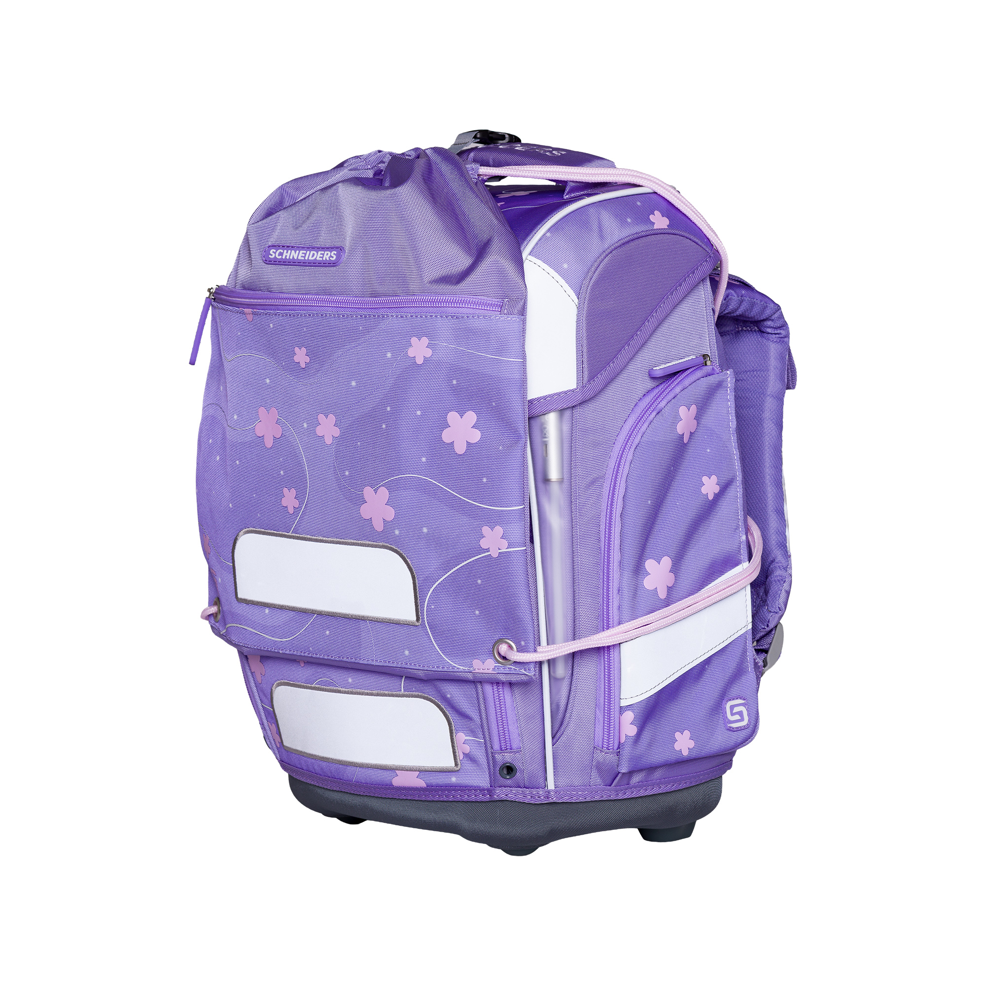 Schneiders Ergolite Schulranzen-Set 9-tlg. Flowery