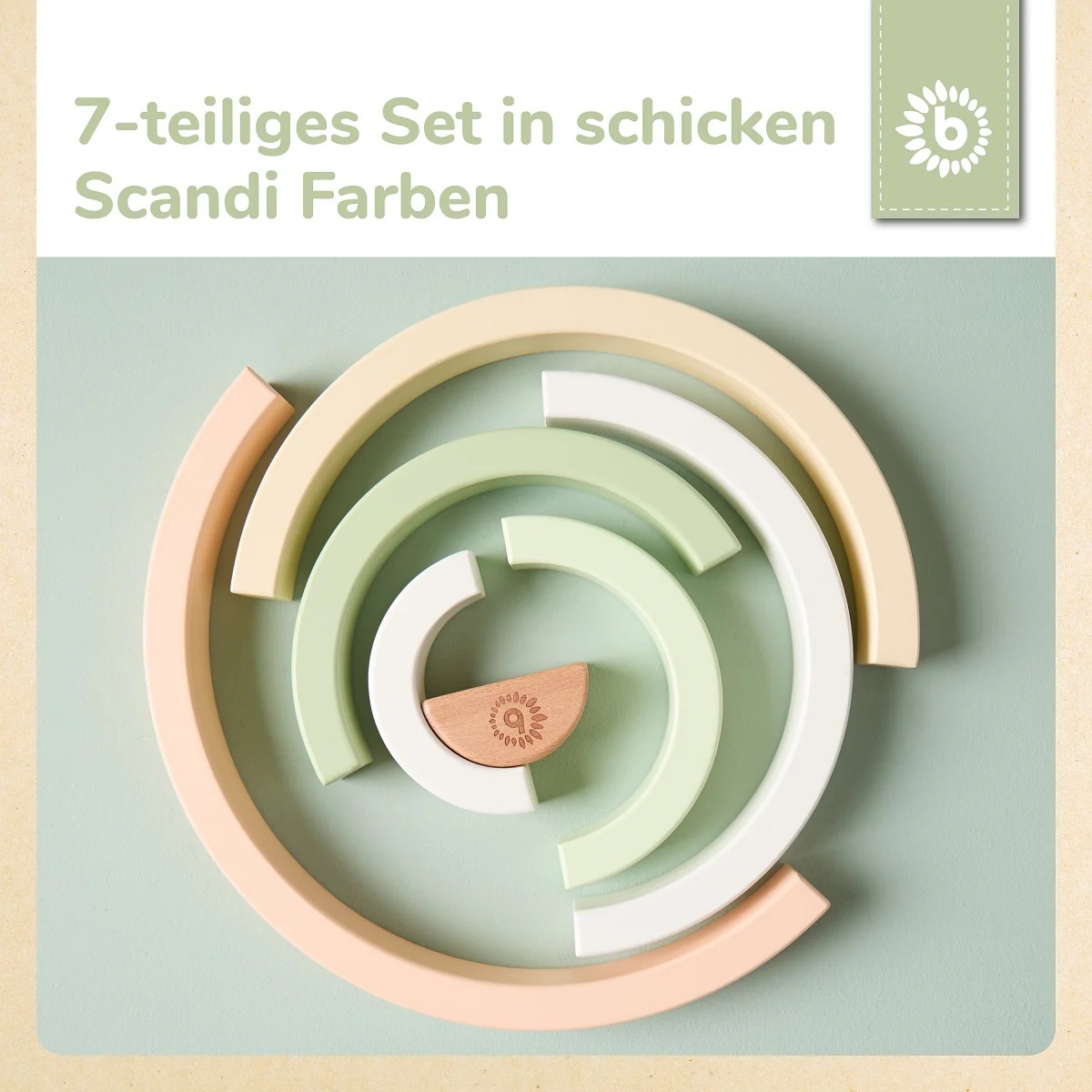 bieco Spielwaren Regenbogen Hase Fine