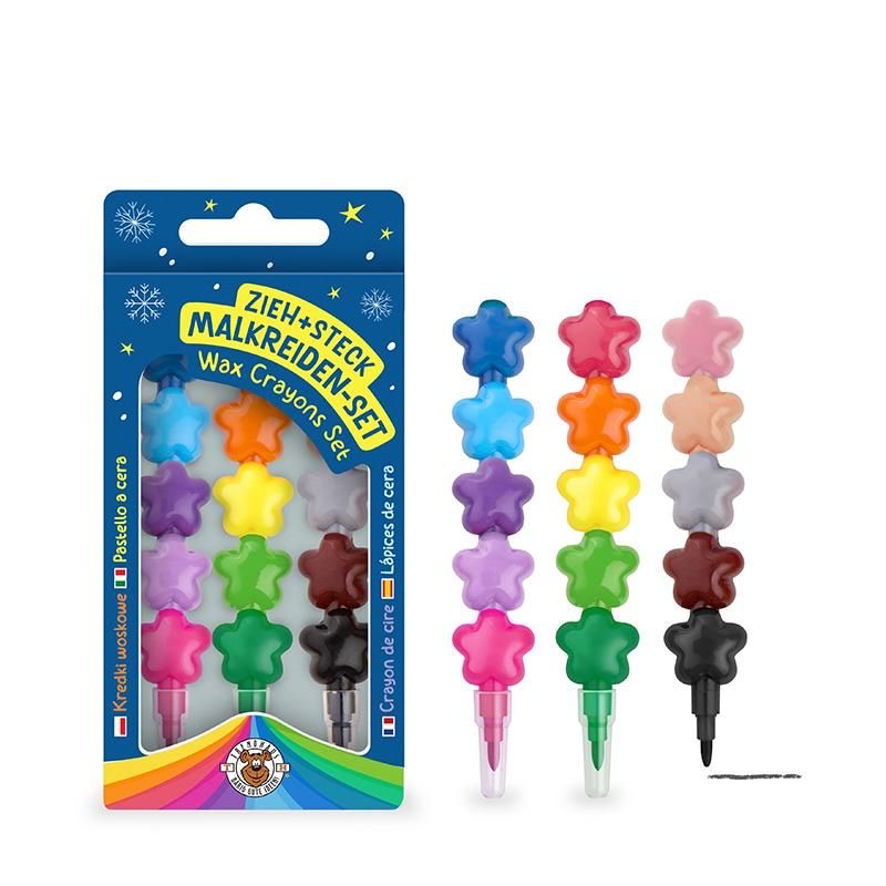 Trendhaus Wachsmalkreide Zieh- und Steck