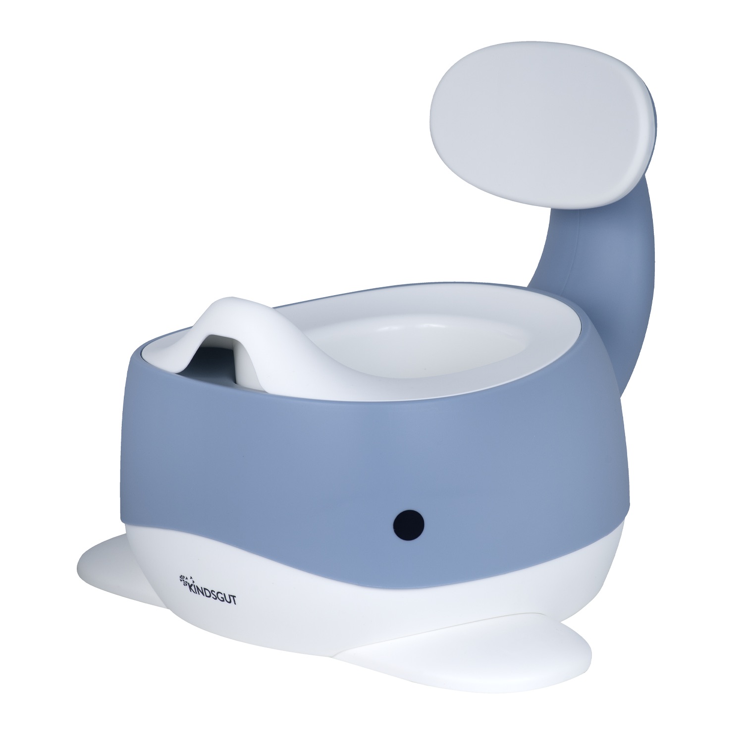 Kindsgut Kindertöpfchen Wal Taubenblau